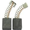 Buildalot Spazzole di carbone per Einhell BBH 1500-7 x 11 x 13 mm | Carboncini per martello | Con molla, cavo e connettore | Set da 2 | Rif. 425840001902