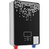 QWMEIYOU Scaldacqua istantaneo 6500 W, scaldabagno elettrico mini (nero) | Per bagno e cucina