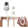 WOOGCSGO Supporto flessibile per baby monitor HelloBaby HB6550, HB6560, HB65, HB6240, HB6250, HB6351Plus, HB40, HB6339, HB66, Blemil BL9052, BL9064