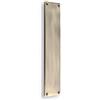Infinity Decor Protezione per porta in ottone anticato, design vittoriano, 300 x 75 mm, per porte interne ed esterne