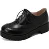 LarDorLin Lavoro Scarpe Brogue Donna Cordoncino Plateau Oxford
