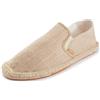 Alexis Leroy A Strisce Scarpe di Lino Slip On Espadrillas Loafer Scarpe da Uomo