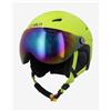 CMP Casco CMP WA-2 giallo neon con visiera blu - M