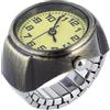 UKCOCO Unique - Mini anello con orologio da polso e orologio al quarto