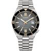 Citizen Tsuyosa Shore - Bracciale analogico automatico da uomo | Edizione limitata, vetro zaffiro, 10 ATM, cinturino in acciaio inox, fondo visivo, quadrante grigio, lente d'ingrandimento