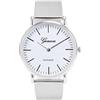 INGRAX Orologi Brand Fashion Bracciale Donna Uomo Orologi Design semplice Orologio da polso al quarzo analogico classico in acciaio inossidabile da uomo di lusso