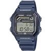 Casio Serie WS1600H | Orologio da uomo | Design sportivo | Cronometro | Timer conto alla rovescia | Luce LED con Afterglow | 100M WR | Allarme giornaliero | Calendario automatico | Ora mondiale |