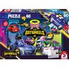 Schmidt Spiele puzzle per bambini Schmidt Spiele da 60 pezzi DC Batwheels Batmobile vs Legion of Thrushers 56488