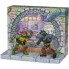 Playmates Tartarughe Ninja: Figure d'azione rimasterizzate, Raphael contro Rocksteady