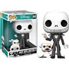 Funko POP! Disney, "Il Grillo Parlante", Jack in versione gigante con Zero, action figure in vinile, 25 cm