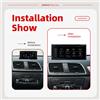 Selius Autoradio multimediale con schermo touchscreen da 12,3 pollici, potenza di 4x45W, compatibile con Audi Q3 dal 2012 al 2018