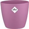 Elho brussels round mini 12,5cm vaso da fiori - Vivid Violet | Ø 13 x Alt. 11.5 cm | Adatto per interni | Plastica riciclata al 100%