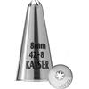 ORIGINAL KAISER Kaiser Profi Deko-Center Ugello a Stella, Chiuso, Inossidabile, Acciaio Inox, Gr 2