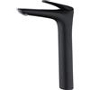 LIBEROSHOPPING Rubinetto Alto Lavabo Bagno Ottone Nero Opaco