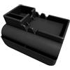 Generic Borsa portaoggetti da appendere al divano,Vassoio per corrimano divano antiscivolo,Divano Mini tavolo
