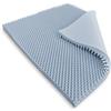 Baldiflex Emporio Topper Correttore Materasso Singolo Memory Bugnato Fresh Balance Aloe 80x190cm h 10cm