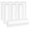 Mipcase 8 Pezzi Cilindri in Polistirolo Bianco per Decorazioni Fai, 15 CM | Leggeri e Riutilizzabili, Facili da Modellare, per Allestimenti Festivi e Alberi di Natale