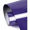 FOSER Pellicola per plotter in tessuto, 30,5 cm x 3 m, per tessuti, fai da te (viola scuro)