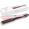 PARWIN PRO BEAUTY Piastra per capelli agli ioni infrarossi, 45 mm di larghezza | Piastre per lo styling larghe 45 mm: ampia superficie cattura più capelli per una stiratura rapida prima del lavoro
