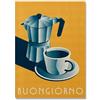SHINERING Buongiorno, Buongiorno Caffè, Quadri Da Parete, Stampe Artistiche Su Tela Vintage, Poster Da Cucina, Caffetteria, Negozio, Decorazione Per La Casa. 40X50Cm Senza Telaio