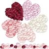 YinnFeen 250 Pezzi Petali di Rosa in Seta, 5 Colori Petali di Rosa Artificiali, Petali Riutilizzabili per Matrimonio, San Valentino, Notte Romantica, Party e Decorazione Tavola
