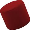 Generic Copri Pouf Rotondo Elasticizzato In Velluto, Fodera Protettiva Lavabile Con Base Morbida, Copertura Impermeabile Anti-Macchia Per Poggiapiedi Ottomano Sgabello Da Soggiorno(L,40x40cm)
