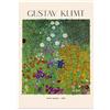 Nacnic Poster Giardino floreale Quadri decorativi per il tuo salotto, camera da letto, casa. Stampe d'arte da parete. Stampe a parete estetiche ispirate a Gustav Klimt A3