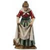 Moranduzzo Pastore statuina Donna che stende i panni 10 cm per presepe