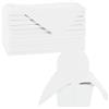 Trimming Shop 20 inch Cotone Poliestere Nero Tavolo Tovagliolo per Casa, Albergo, Pasto, Matrimonio, Banchetto, Festa, Eventi, Orlato Bordi Leggero & Lavabile in Lavatrice, 1Pc