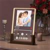 Rainsar Targa Spotify Personalizzata, Lampada Spotify Personalizzata, Spotify Glass Cornice con Foto Personalizzato, Regali di Anniversario per Lui, Personalizzata Idea Regalo