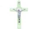Kalttoy Crocifisso cattolico luminoso da parete, si illumina al buio
