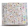 JYYWTSI 1050 Adesivi Olografici, 14 Fogli per Scrapbooking, Diario e Agenda | 1050 adesivi olografici su 14 fogli con motivi delle quattro stagioni per decorare diario, agenda, scrapbook e album