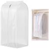 Rairsky Custodie per Abiti, Copriabiti Antipolvere, Copri da Armadio, 50x80x120cm | Peva Custodia Porta Trasparenti, Coprigiacca Plastica Trasparente Viaggio Abito Buste Vestiti,Impermeabile a Prova di Umidità