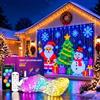 Generic Tenda Luminosa Natale,Luci di Natale da Esterno Intelligente (2m*2m) | 400 RGB LEDs,Luci di Natale Animate con Telecomando e App, Motivi DIY, Ideale per Decorazioni Natalizie e Festa