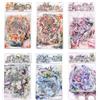 Generisch 180 Pezzi Adesivi Scrapbooking Stickers, 90 Stili Giardino Stickers Scrapbooking, Trasparente Scrapbooking Kit per DIY, Agenda, Album Fotografici