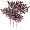 Joygoodta Gambi di cimicifuga 3pcs 33.5x19.7in gambi Floreali di Autunno realistici 54 Foglie Rami Finti per Il Tavolo da Matrimonio Vaso di Halloween Arredamento Tavolo da mensola Caduta