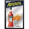 empireposter KS143 Aperol - Bottiglia e bicchieri, specchio stampato