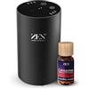 ZEN ANIMA NATURALE Diffusore di Oli Essenziali ad Ultrasuoni a Freddo, Portatile e Silenzioso, Ricaricabile con Timer, Diffusore in Alluminio per Casa, Ufficio e Auto, con Olio Essenziale Calmanima da 10 ml in Omaggio