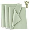 Qubnydg 100 Pezzi Carta Velina Verde Salvia, Carta Velina Rotolo，35 x 50cm | Fogli di Cartas Velinas Verde, Cartas Perlata Tinta Unita Verdes, per Natale, Compleanni, Matrimoni, Baby Shower