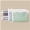 Svaldo Buste Trasparenti per Vestiti, 25 Pezzi 30 * 20cm Swimsuit Bags | con Anello e Zip, Trasparente Opaco, Impermeabile, per Vestiti, Biancheria Intima, Cosmetico (senza Fori di Sfiato)