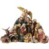 Holyart Natività: Statua resina colorata Natività con Re Magi 20 cm