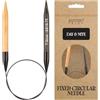 Knitter's Pride Ferro Circolare Fisso Knitter's Pride Day & Nite 80 cm - 7,00 mm | Punte affusolate, cavo rotante a 360°, leggero, liscio, contrasto cromatico, ideale per lavori di media circonferenza.
