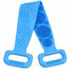 Ruispeed 2 spazzole dorsali in Silicone bifacciali per Doccia | FLESSIBILE E A DOPPIO LATO: SPAZZOLA SCHIENA IN SILICONE, SETOLE MORBIDE, NODI MASSAGGIANTI, 2 MANICI AD ANELLO