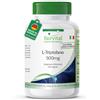 fairvital, L-triptofano 500mg, 240 capsule, 500mg ciascuna, facili da deglutire, di qualità certificata e ad alto dosaggio, 100% vegane, Made in Germany