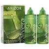 Avizor Liquido per lenti a contatto Alvera 2 × 350 ml con custodie. Soluzione per la pulizia e la disinfezione di tutti i tipi di lenti a contatto morbide.