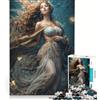 JIANGENNF Puzzle per adulti da 1000 pezzi Nascita di Venere, gioco rompicapo, antistress, lista dei desideri con Babbo Natale 38x52cm