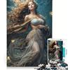 JIANGENNF Puzzle da 1000 pezzi per adolescenti La nascita di Venere, antistress, stimolante e impegnativo, regalo di Natale o compleanno 38x26cm