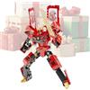 Generico Ice Cream Transforming Toy - Robot Action Figure, 2-in-1 | Creative Build & Play, Educational Brain Teaser, PP Material, For Boys, Girls, Birthday, Party, Christmas Gift
