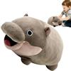 Generico Peluche Ippopotamo Morbidissimo Accogliente Coccoloso Peluche per Bambini | Ippopotamo Imbottito Per Camera Bambini Casa Soggiorno Seggiolino Auto Passeggino Divano Auto Nursery Casa Compleanno Na