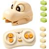Quniwokid Trenino Per Bambini Di Scivolamento Magnetico Serpente Mangia | Con Suoni E Serpente Giocattolo Telecomandato Per Piccoli Compleanno Casa E Sala Giochi
